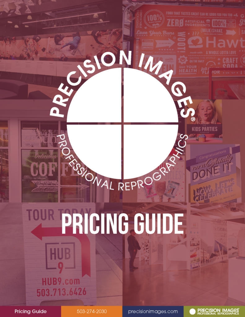 PrecisionImages PricingDocument Page 01